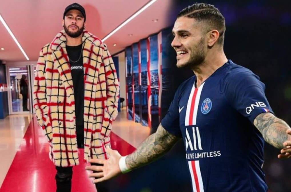 Icardi se burla de Neymar y el brasileño le contesta: ''¿Te trajiste la manta de casa?''