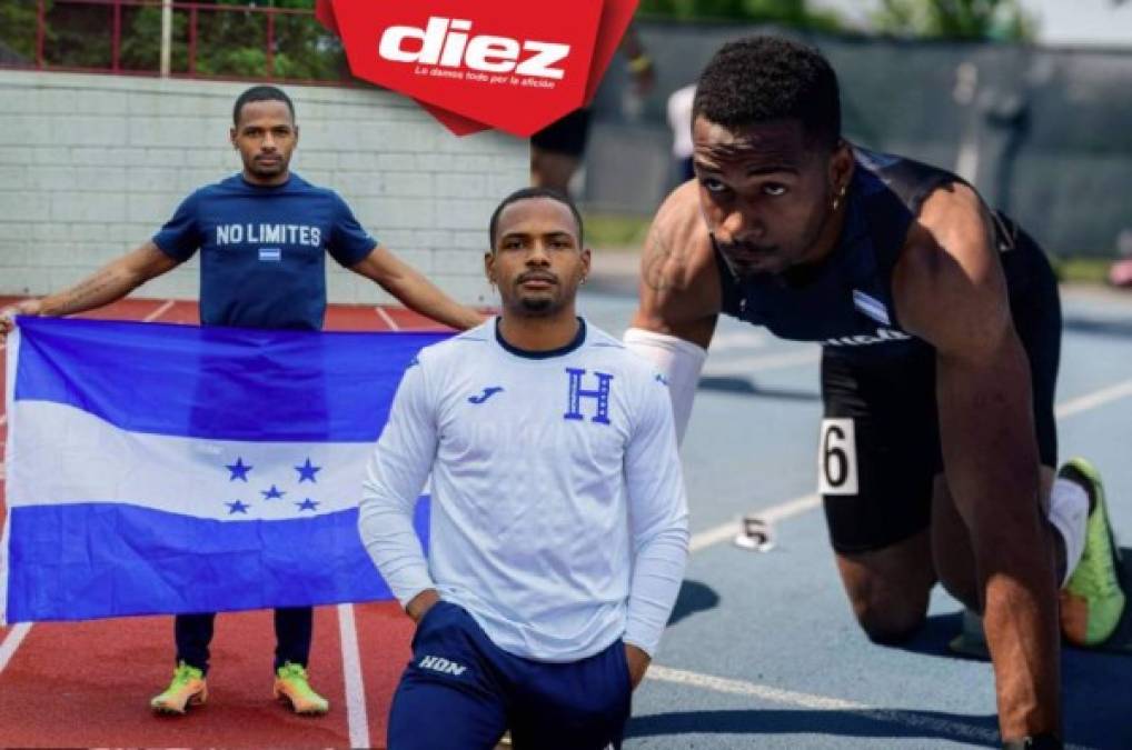 Melique García, atleta hondureño en Tokio 2021: 'Haré sentir orgulloso a Honduras y daré lo mejor'