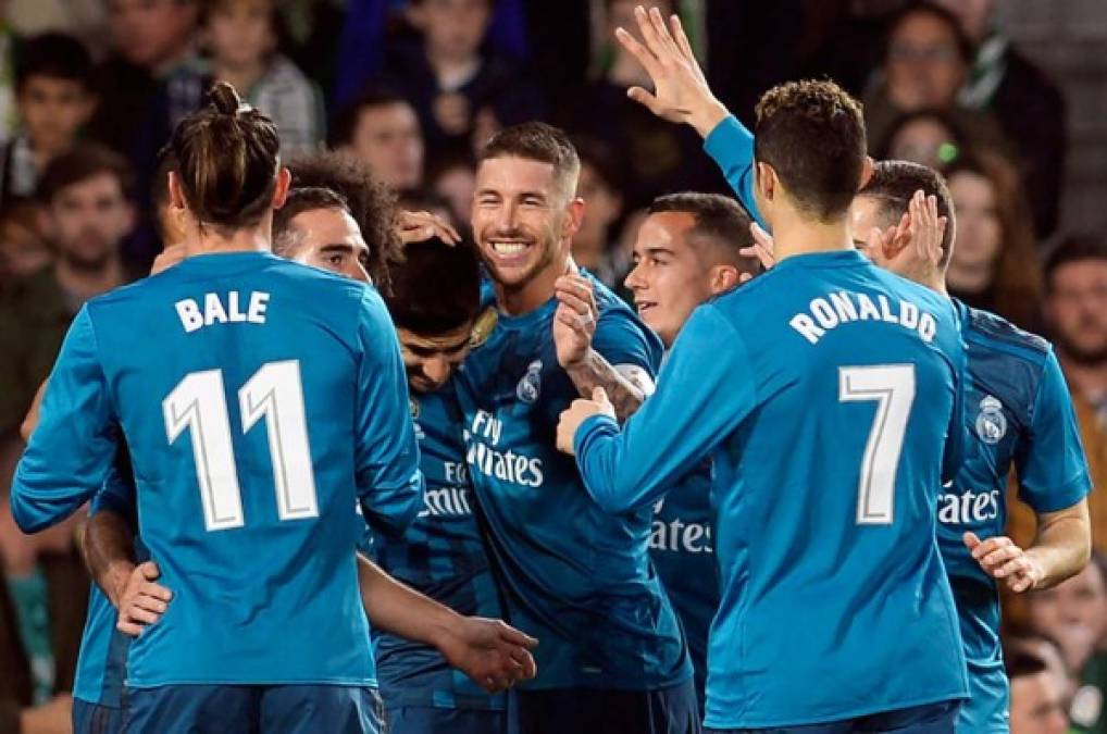 Real Madrid derrota al Betis pero sufre más de la cuenta en el Benito Villamarín