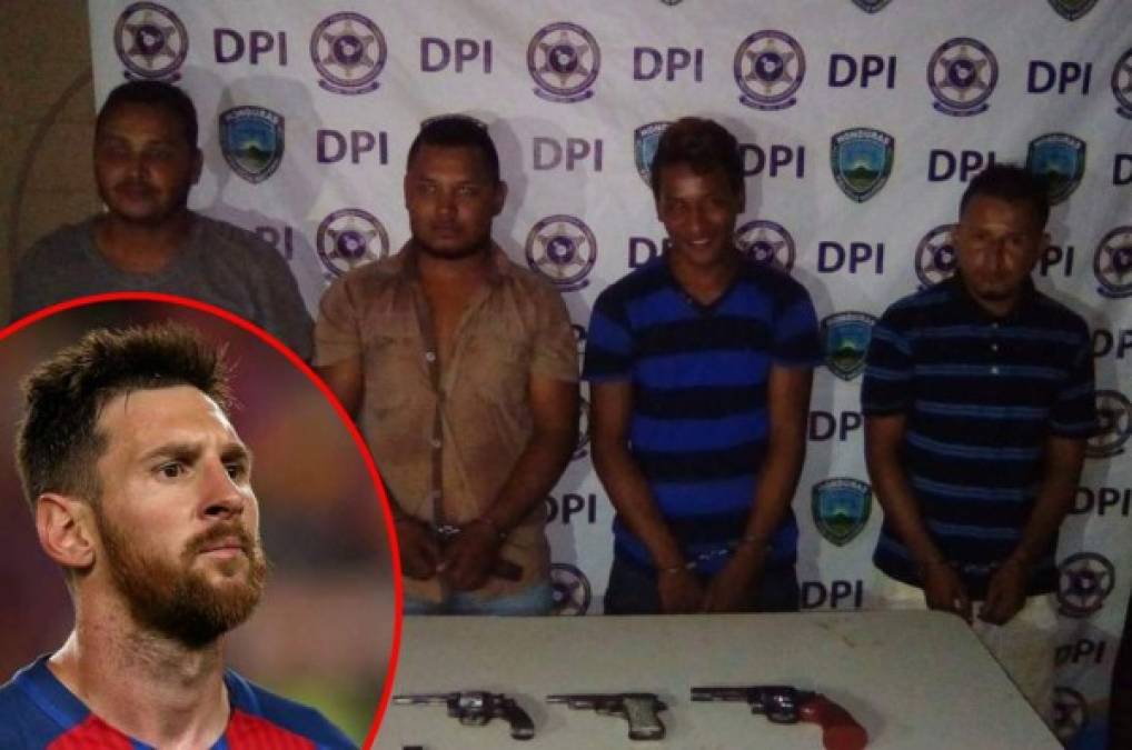 Insólito: 'El Messi', la banda criminal desarticulada en Honduras por la Policía