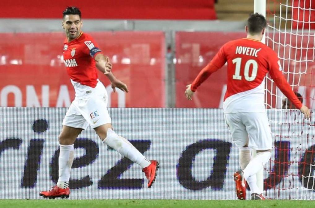 Radamel Falcao mete al Mónaco en la final de Copa de Franica