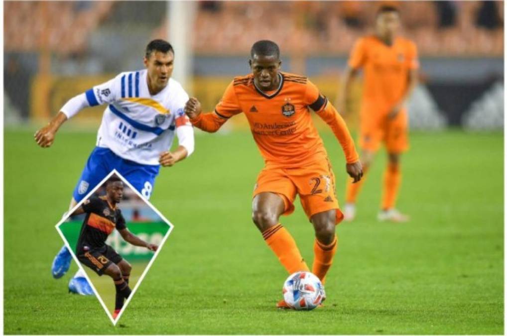 Boniek García reinventado como defensor central en ausencia de Maynor Figueroa en el Houston Dynamo