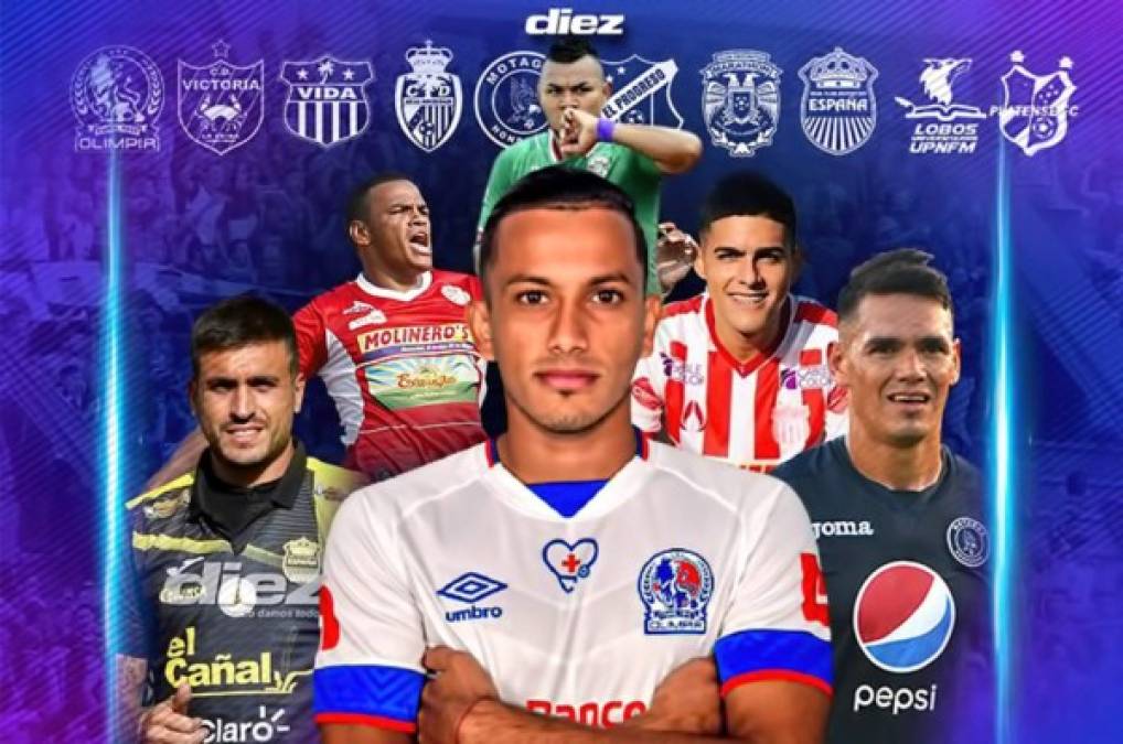Horarios: Olimpia, Motagua y Marathón cierran la primera jornada del Apertura 2021 en Honduras