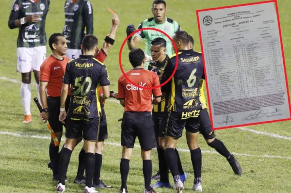 Alejandro Reyes fue expulsado a final del clásico e insertado en el acta: 'Te cagaste en el gol hijo de p...'