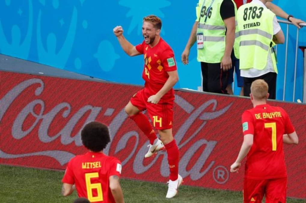 El golazo de Dries Mertens con Bélgica ante Panamá en Rusia 2018