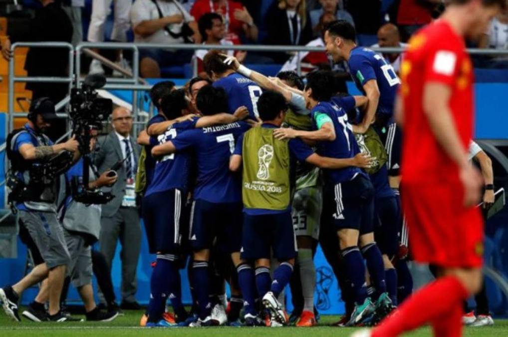 Espectacular remontada de Bélgica ante Japón y se mete a cuartos de final del Mundial
