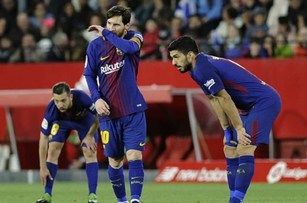 Las dos cosas que no debía hacer Messi ante el Sevilla