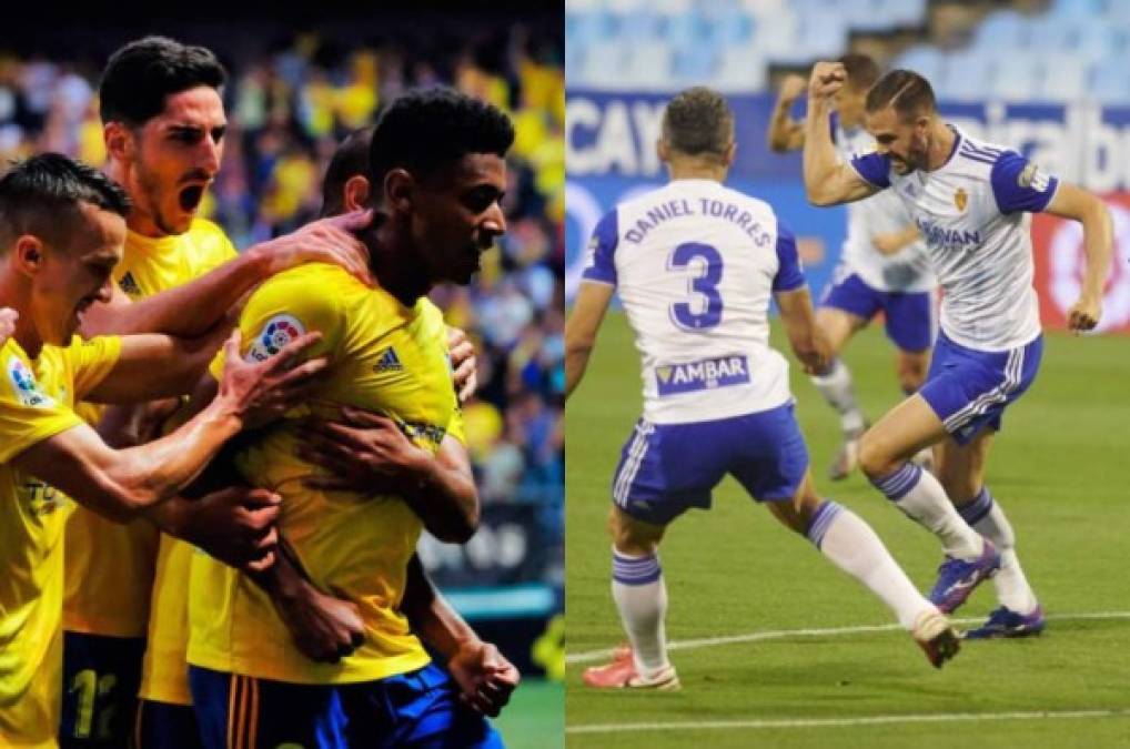 Zaragoza tropieza por goleada; ¡Cádiz de 'Choco' es de Primera División de España!