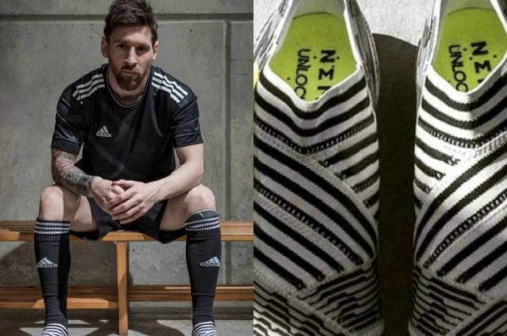 ¡Los curiosos botines que lucirá Messi en la final de la Copa del Rey!