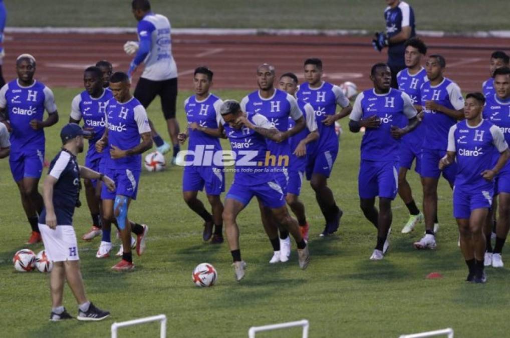 Honduras completó su segundo entreno y ya afina detalles para juego con Costa Rica