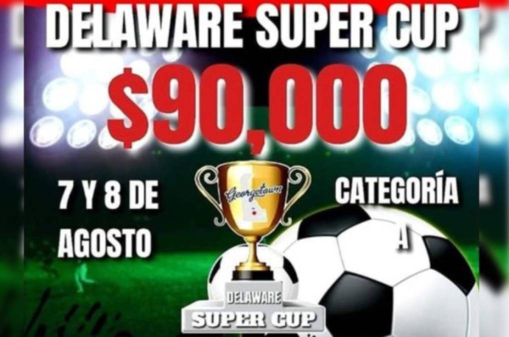El 7 y 8 de agosto, Delaware se viste de gala para recibir la primera edición de la Delaware Super Cup.