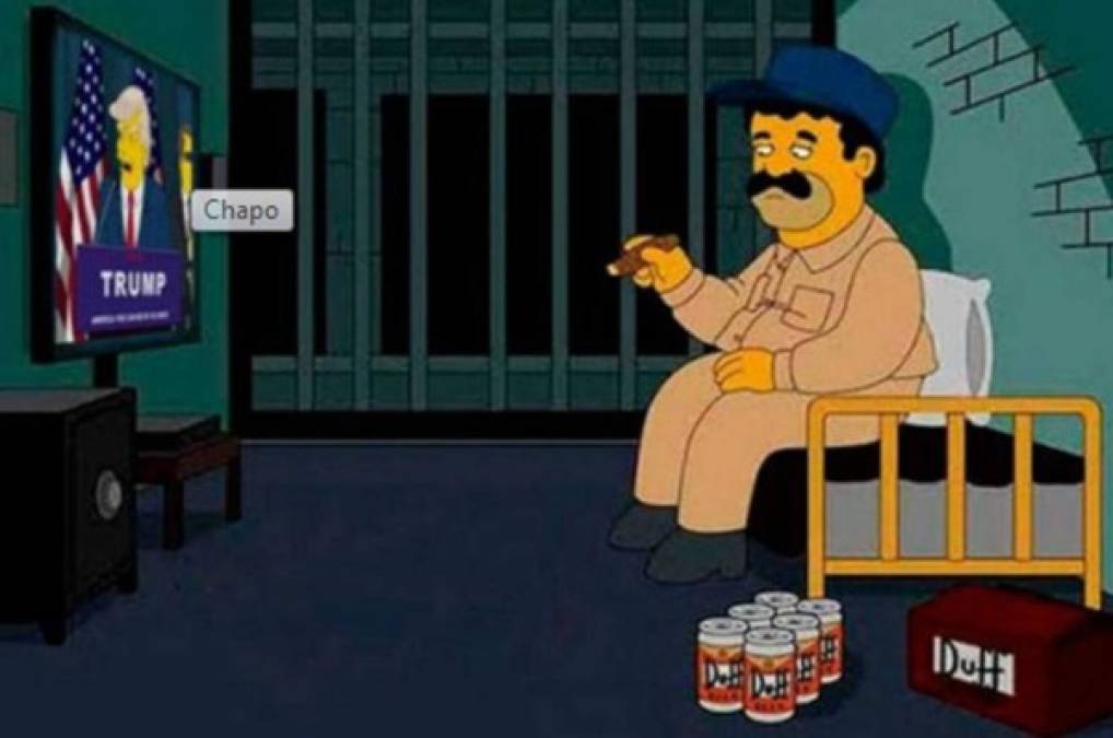 'Los Simpsons' hacen una nueva predicción: 'El Chapo' se fuga nuevamente