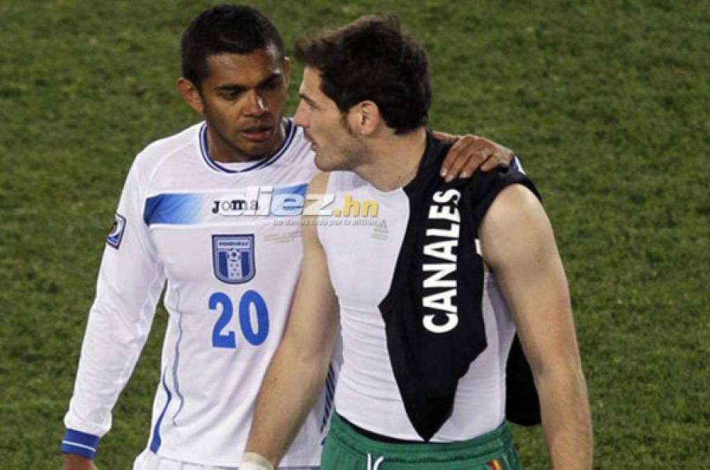¿Qué pasó con la camisa que Ricardo Canales cambió con Iker Casillas en Sudáfrica 2010?