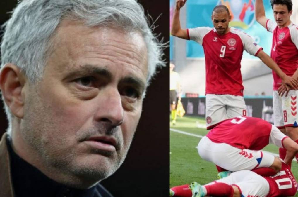 El calvario que vivió Mourinho por la situación de Christian Eriksen: 'lloré y recé, el fútbol nos une'