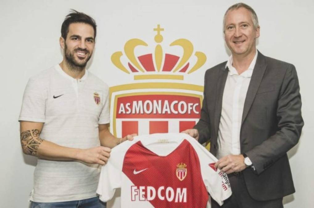 Cesc Fábregas deja el Chelsea y ficha por el Mónaco de Francia