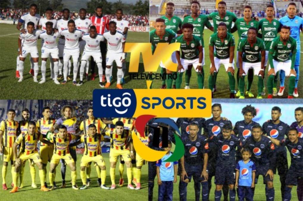 ¿Qué canales le transmitirán a los 10 equipos de la Liga Nacional en Honduras?