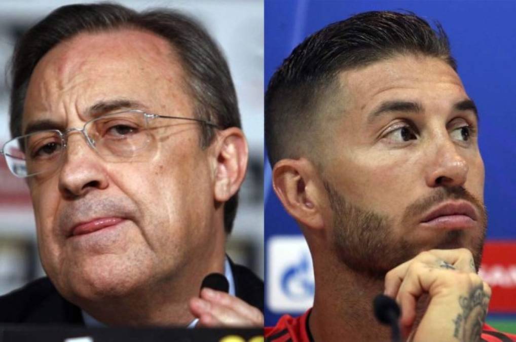 ¡Bronca! Sergio Ramos a Florentino Pérez: 'Me pagas y me voy'