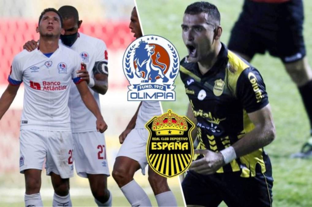 Olimpia-Real España: vibrante duelo por la final de grupos del Torneo Clausura 2021