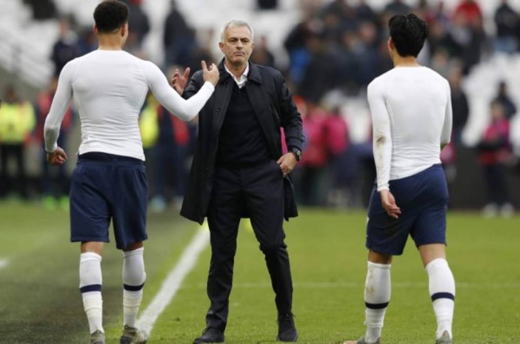 José Mourinho debuta con el Tottenham derrotando al West Ham