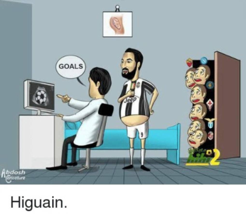 Memes: Higuaín, destrozado en redes por regresar 'gordo' a los entrenamientos de la Juventus