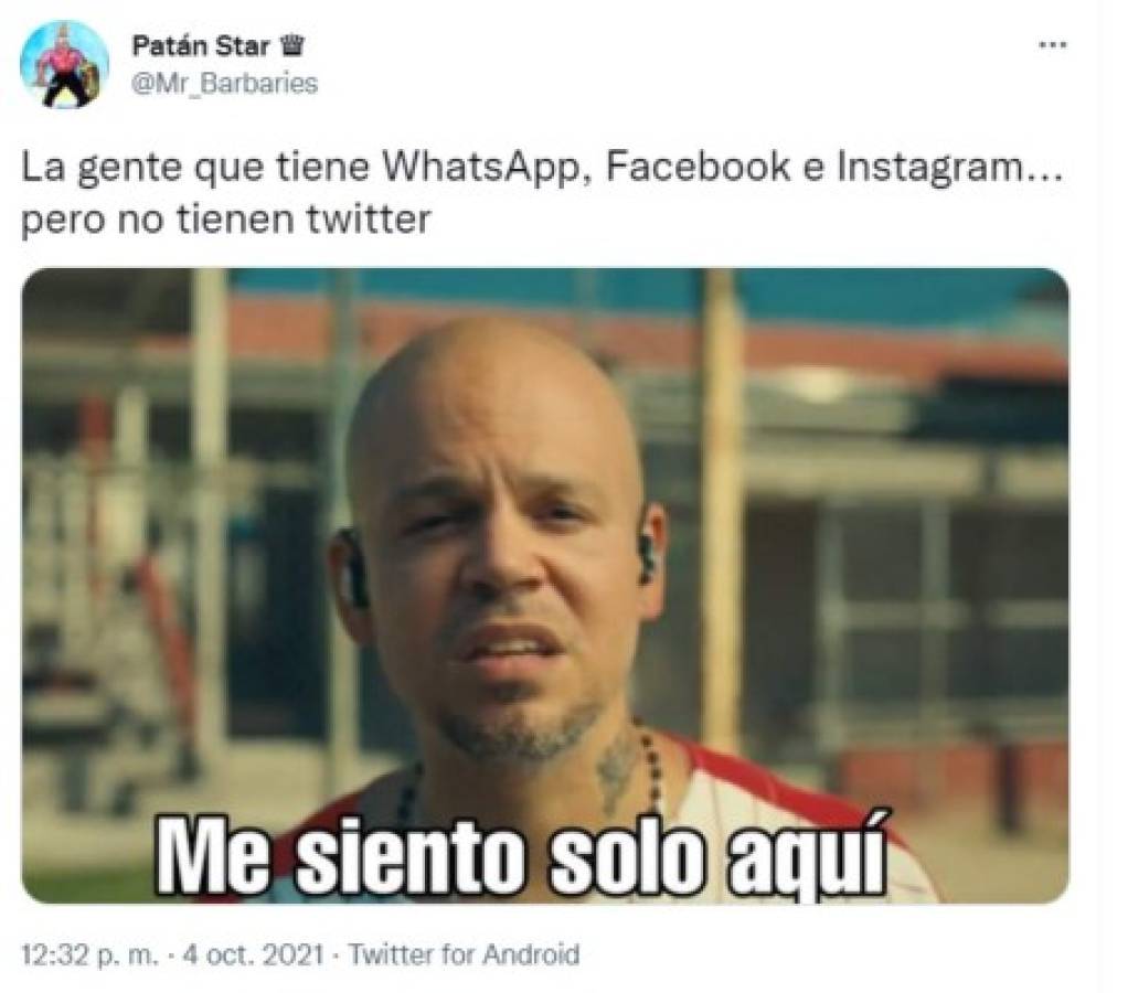 ¡Te vas a morir de risa! Los memes que está dejando la caída mundial de Facebook, Instagram y Whatsapp