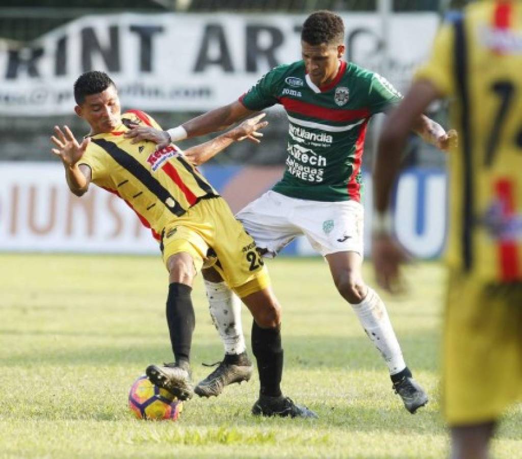 El 11 con el que Marathón buscaría la épica remontada ante Real España