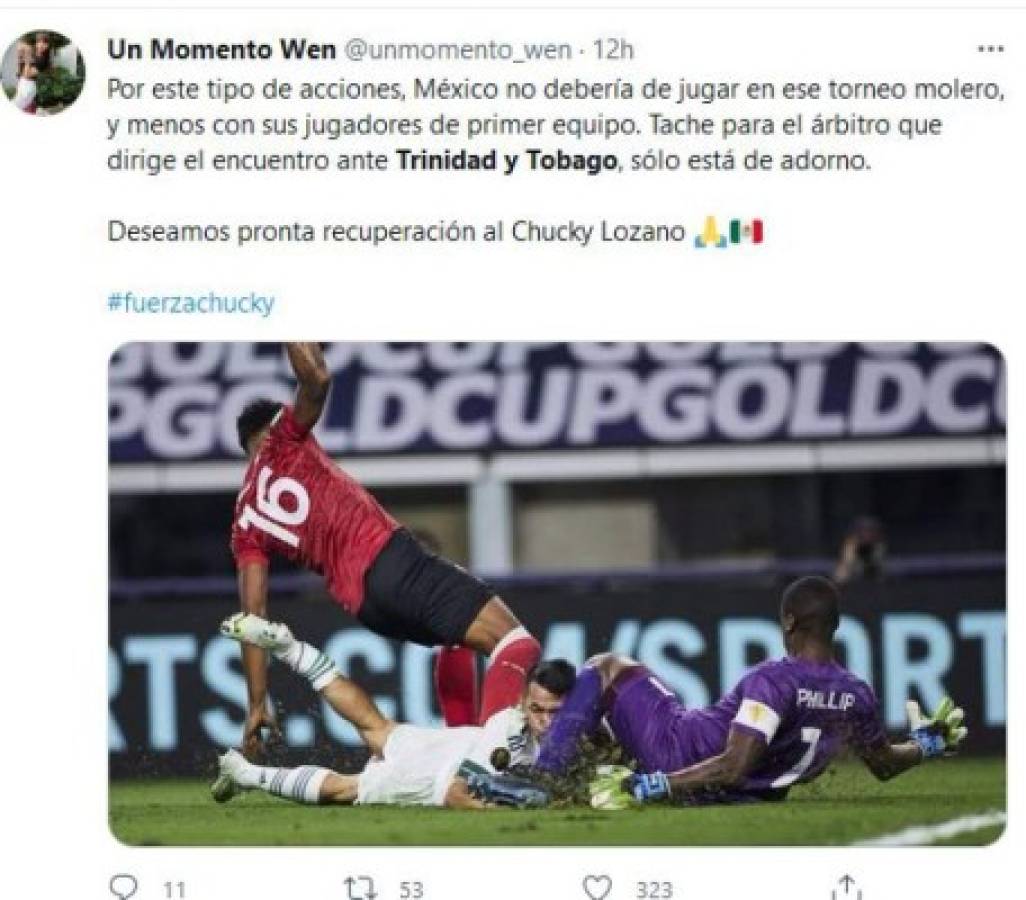 Controversia en México tras lesión del 'Chuky' y empate ante Trinidad y Tobago: 'Maldita Copa'