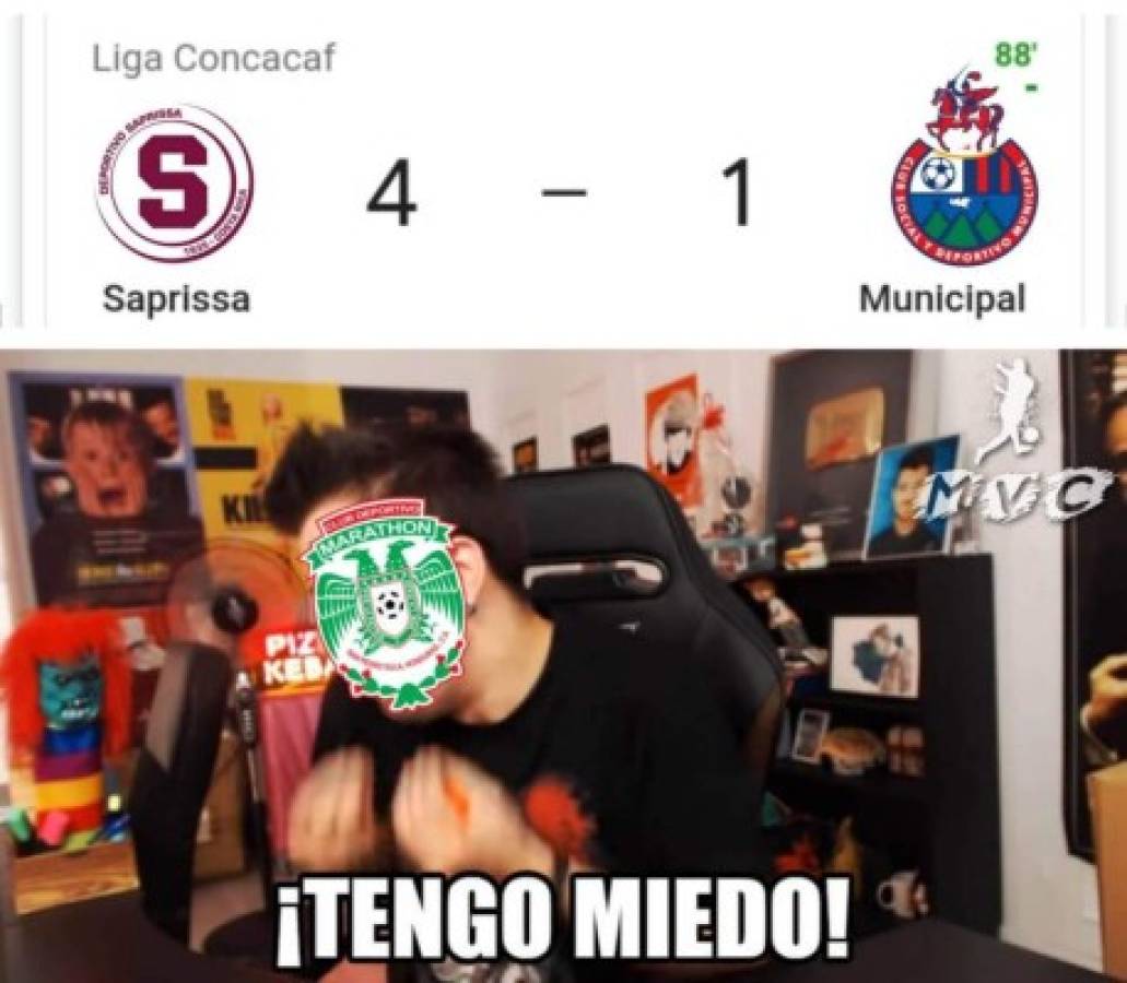 Olimpia golea en la Liga Concacaf y los memes vuelan la red: Motagua y Marathón las víctimas