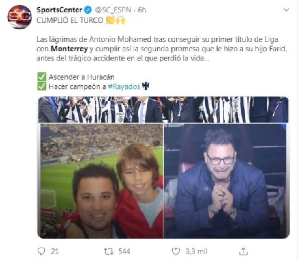 Monterrey campeón: Lo que se dijo en varias partes del mundo sobre el título de Rayados
