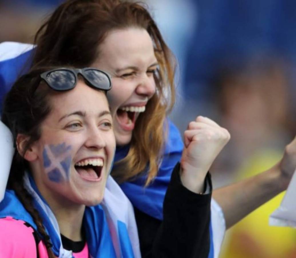 Emotivas imágenes: Así celebró Argentina el empate ante Escocia en el Mundial Femenino