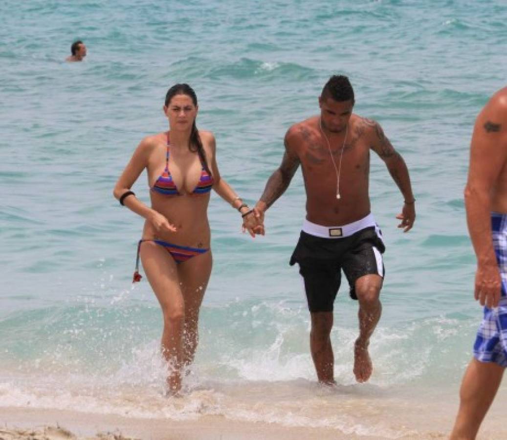 Melissa Satta y Kevin-Prince Boateng: Una relación fuera de lo normal