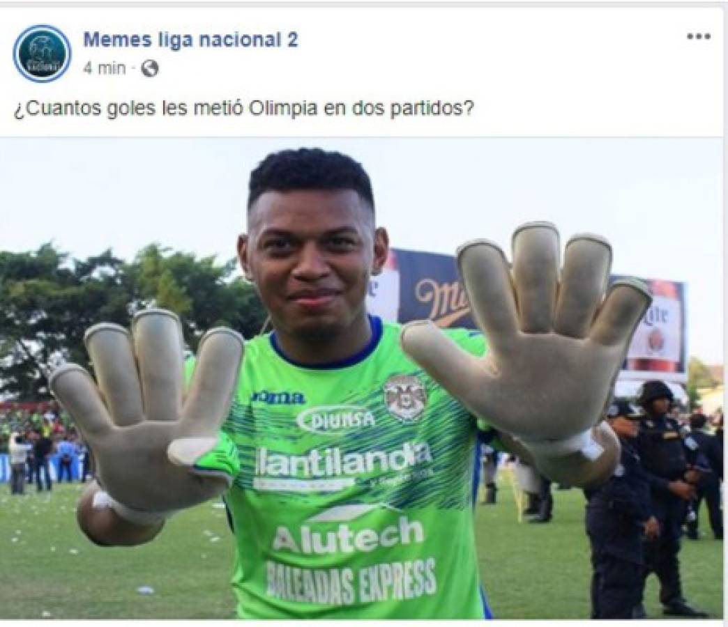 Memes: Humillan a Marathón tras la goleada de escándalo del Olimpia en el Nacional