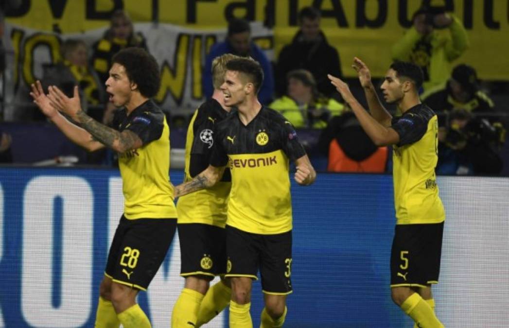 Borussia Dortmund alcanza una espectacular remontada y derrota al Inter en Iduna Park