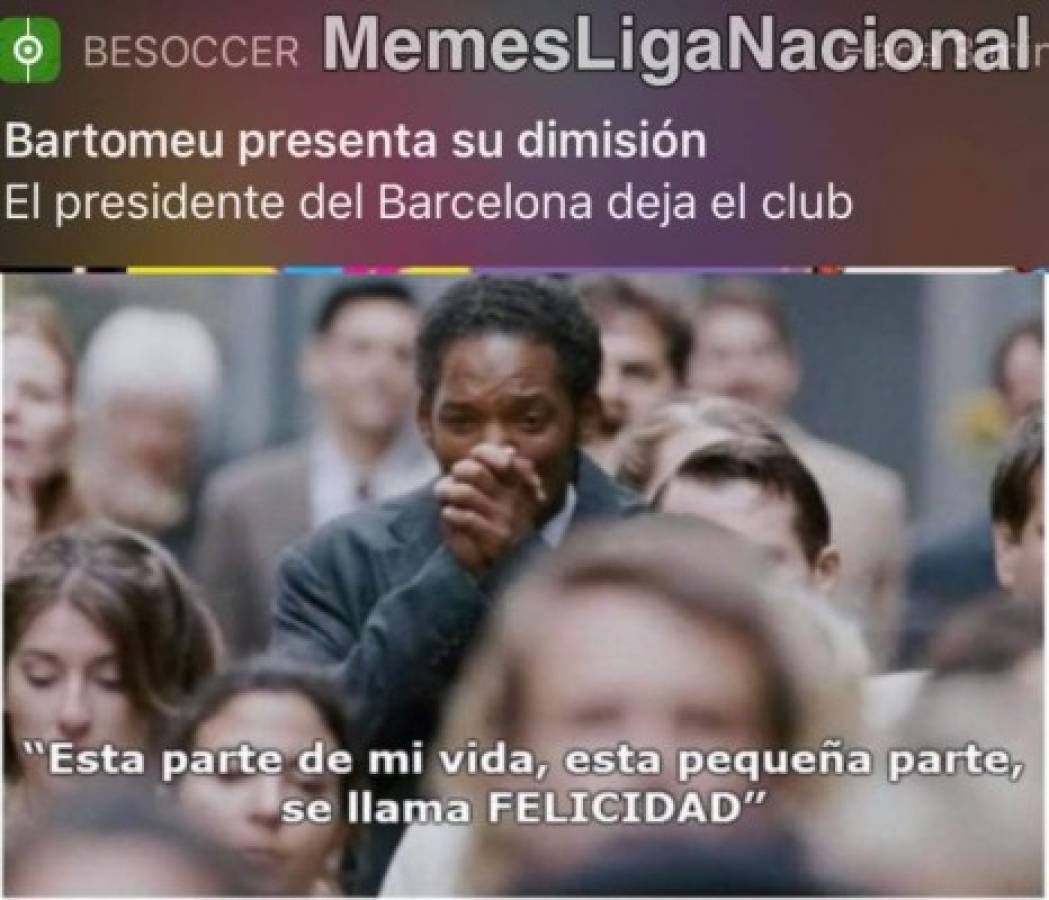 Messi y el Barcelona celebran: Los crueles memes de la renuncia de Bartomeu como presidente