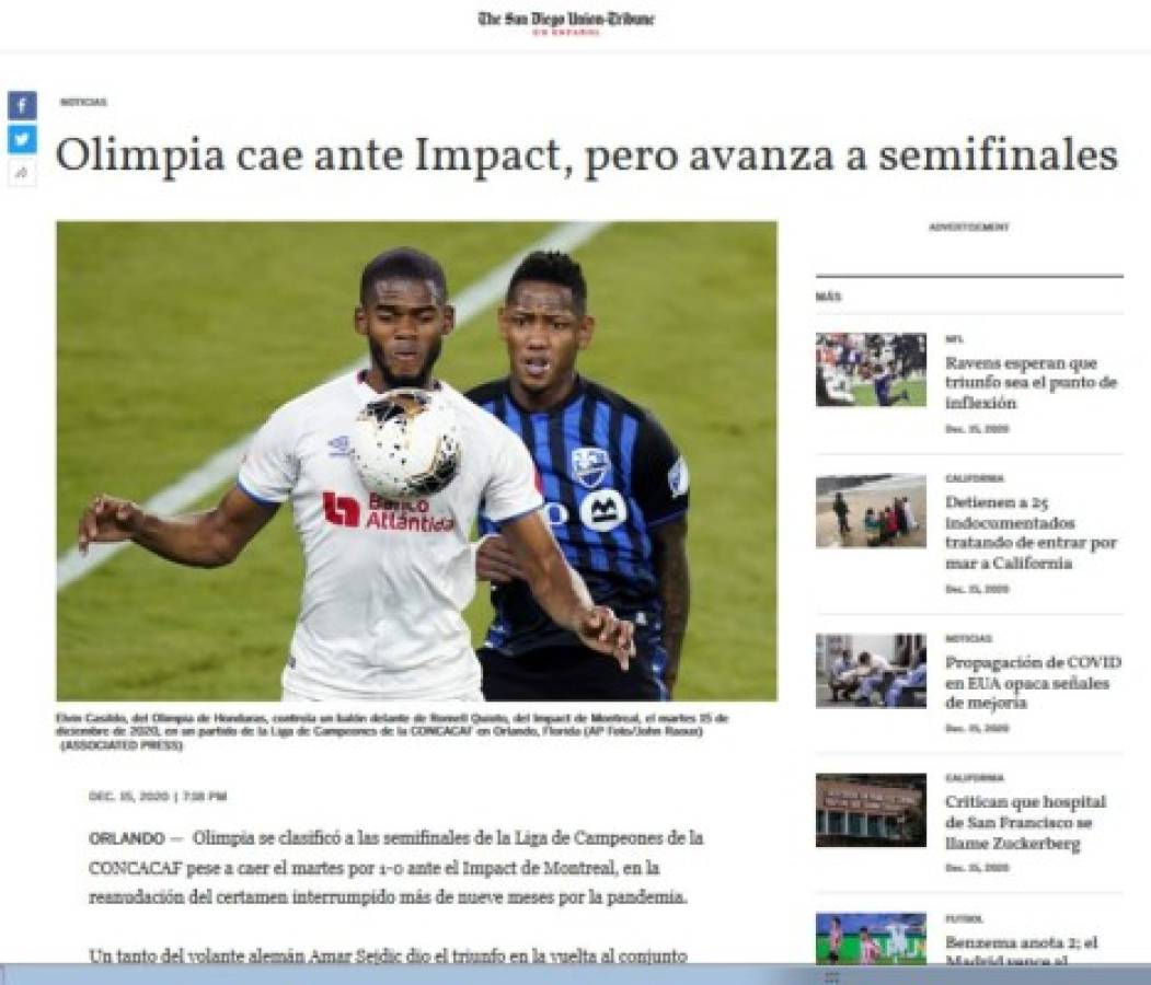 'Campanazo y Troglio elimina a Thiery Henry': Lo que dice la prensa internacional del pase del Olimpia