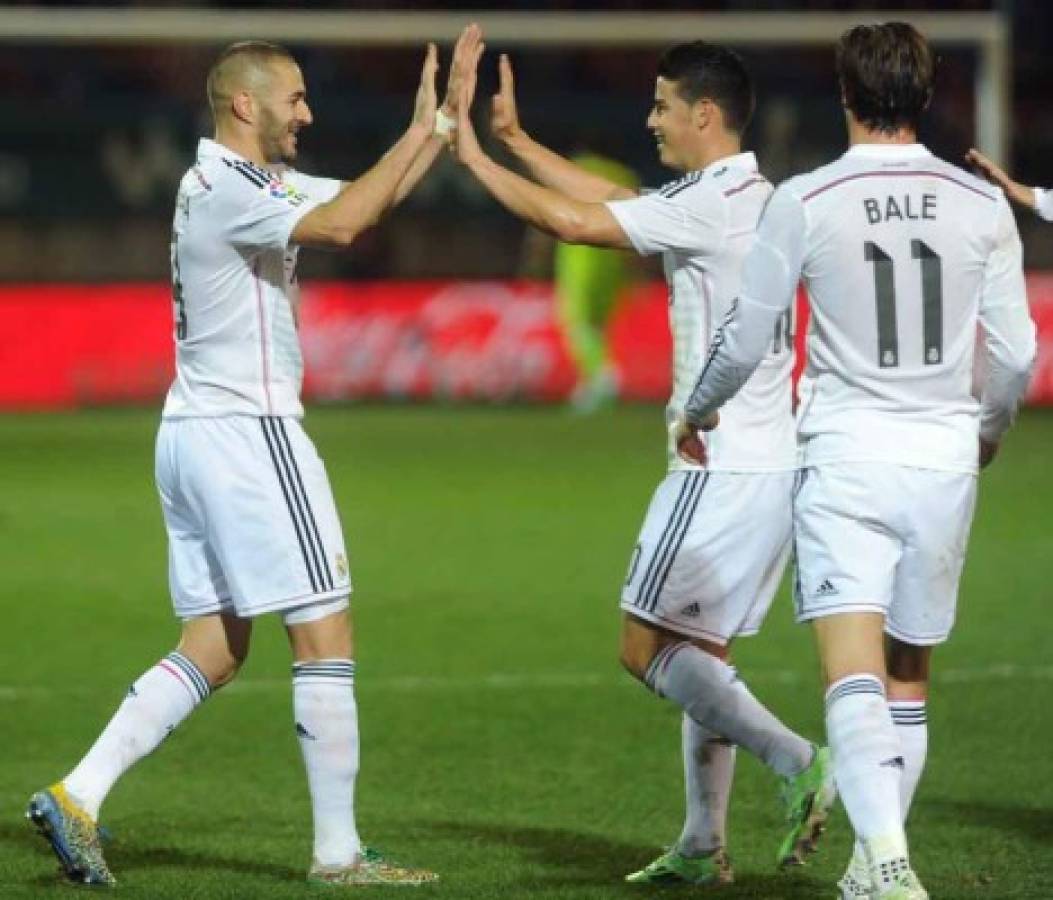 Real Madrid vence y aplasta 4-0 al Eibar en la 12ª jornada de la Liga española