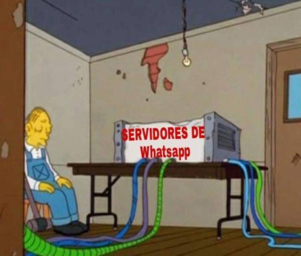 ¡Acribillan con crueles memes a Whatsapp por caída a nivel mundial!