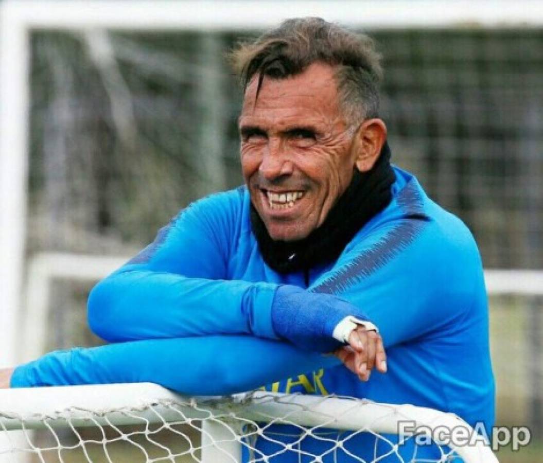 Hasta Carlos Pavón: Así serán tus ídolos y los grandes cracks del fútbol cuando sean ancianos