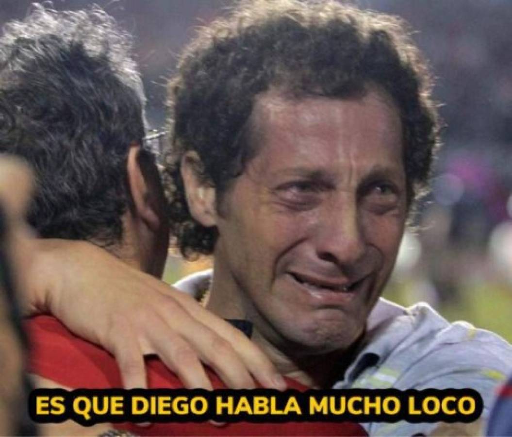 Los memes hacen pedazos a Diego Vázquez y Arboleda tras la victoria de Motagua ante Olimpia en Nueva Jersey