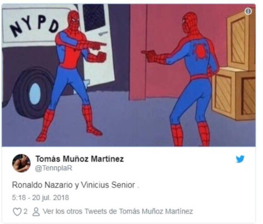 Los crueles memes de la presentación de Vinicius con el Real Madrid