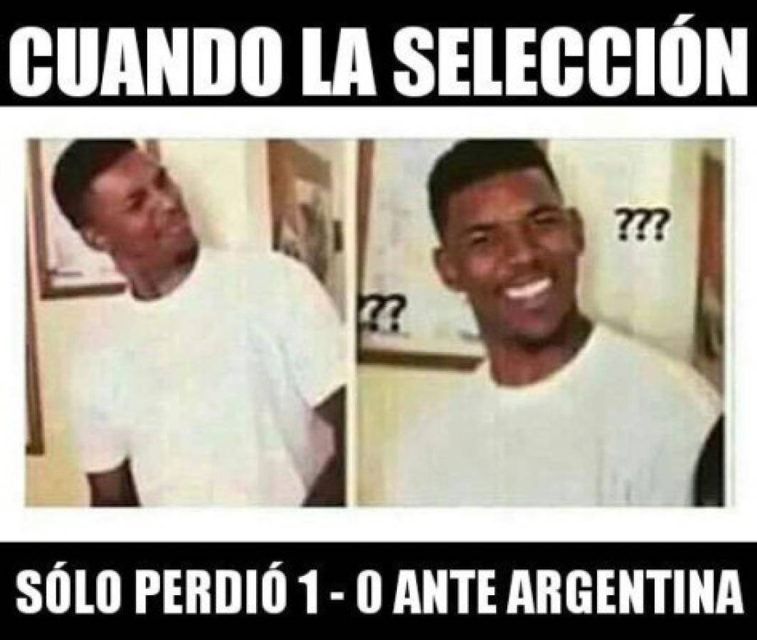 Los memes que dejó el juego amistoso entre Argentina y Honduras