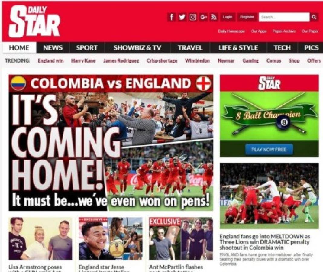 Las mejores portadas a nivel mundial, Cristiano e Inglaterra dominan