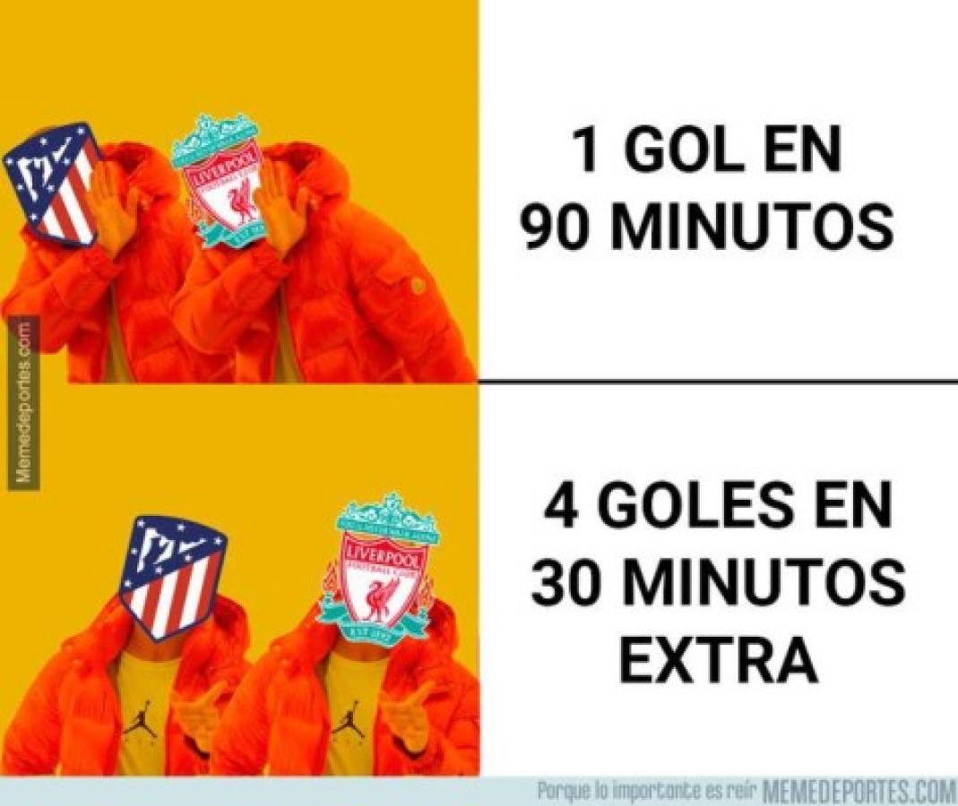 Los memes humillan al Liverpool tras ser eliminado de la Champions por el Atlético