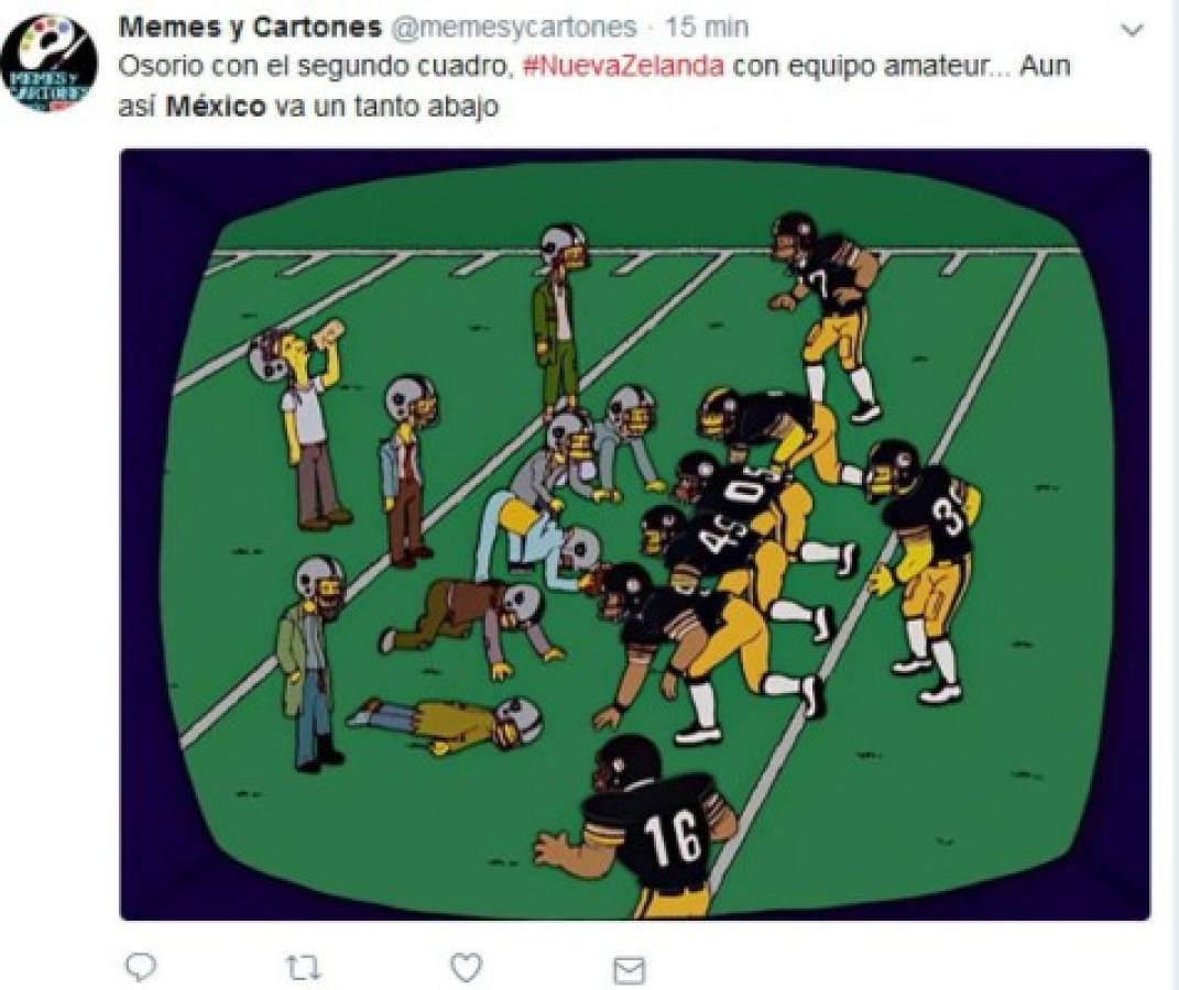 Imperdibles: Los mejores memes del México-Nueva Zelanda en la Copa Confederaciones