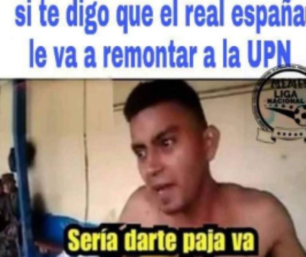 Real España es destrozado con divertidos memes luego de ser eliminado por la UPN