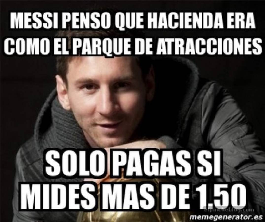 Messi, atacado con duros memes después de ser condenado a prisión