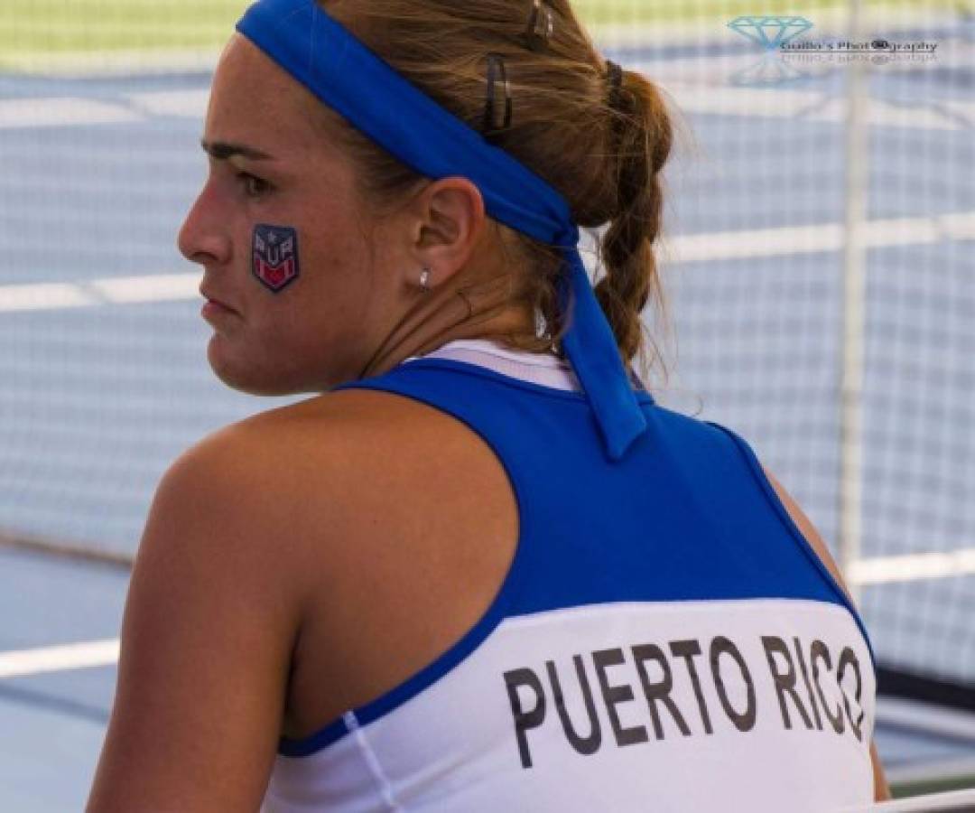 Mónica Puig, la tenista puertorriqueña que causa furor en los Juegos Centroamericanos y del Caribe