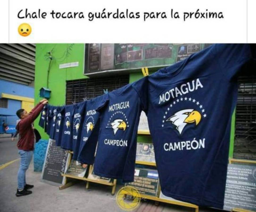 Olimpia tiene de hijo a Motagua y los memes no pueden faltar en contra de los azules