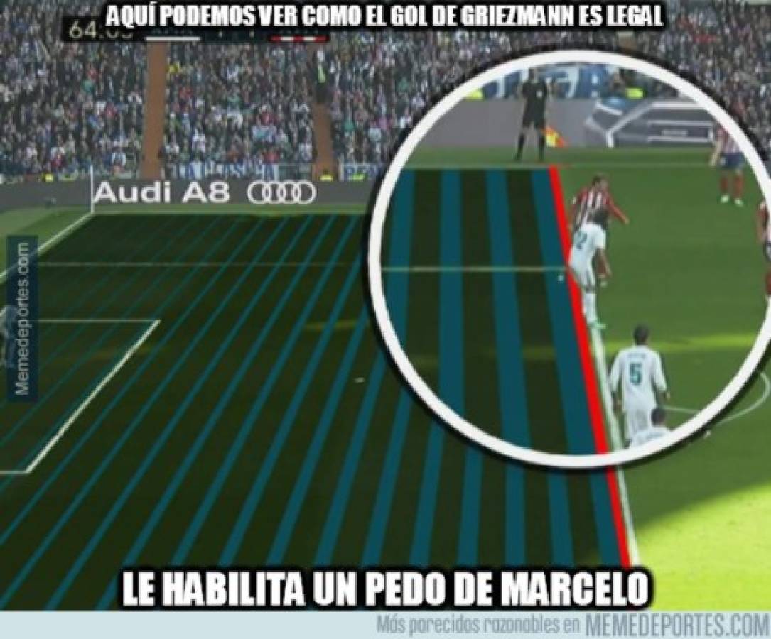 ¡Qué risa! Los divertidos memes que dejó el Derbi entre Real Madrid contra Atlético