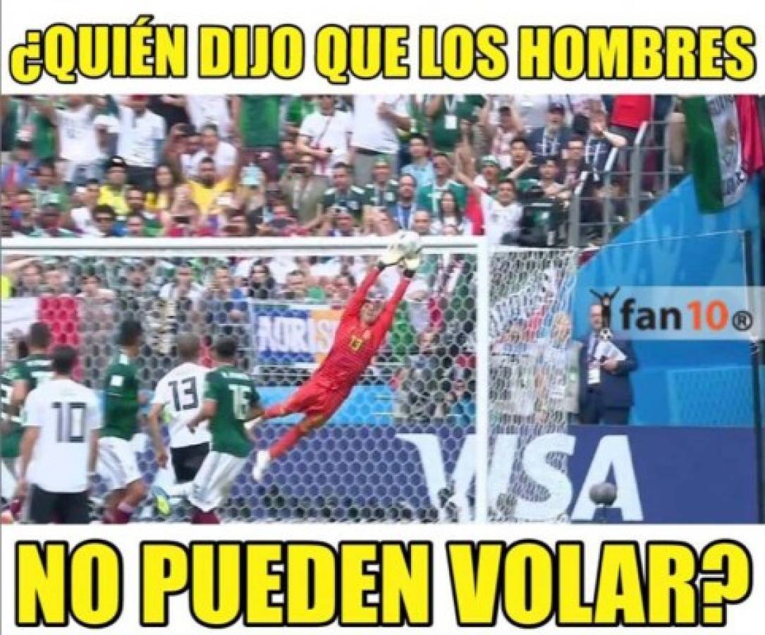 Explotan las redes sociales con los memes del triunfo de México sobre Alemania en el Mundial